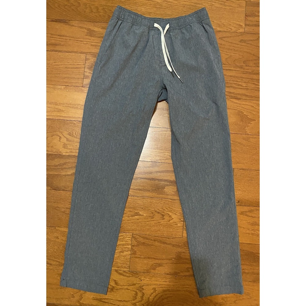 Fair Harbor The One Pants Mens Gray Stretch Everyday Performance Joggers Small S